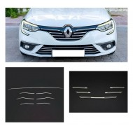 Renault Megane 4 Krom Ön Set 2016-2020 Uyumlu 