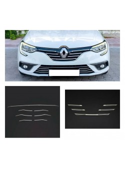 Renault Megane 4 Krom Ön Set 2016-2020 Uyumlu 