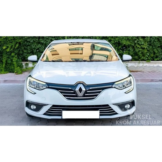 Renault Megane 4 Krom Ön Set 2016-2020 Uyumlu