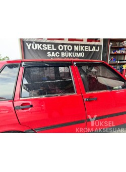 Fiat Uno Krom Cam Çıtası 1998 Üzeri 