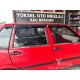 Fiat Uno Krom Cam Çıtası 1998 Üzeri