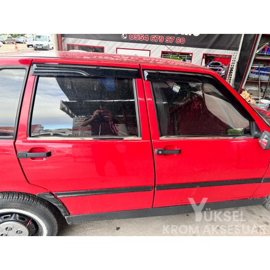 Fiat Uno Krom Cam Çıtası 1998 Üzeri