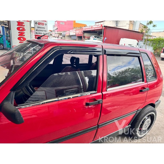 Fiat Uno Krom Cam Çıtası 1998 Üzeri