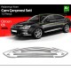 Citroen C5 Krom Cam Çerçeve 2008-2017 Tam Tur