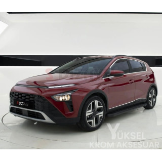 Hyundai Bayon Krom Yan Kapı Çıtası 2021 Üzeri Hyundai Bayon Krom Yan Kapı Çıtası 2021 Üzeri