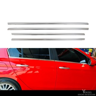 Fiat Egea Sedan Krom Cam Çıtası 2014-2023 Uyumlu Geniş Tip Fiat Egea Sedan Krom Cam Çıtası 2014-2023 Uyumlu Geniş Tip