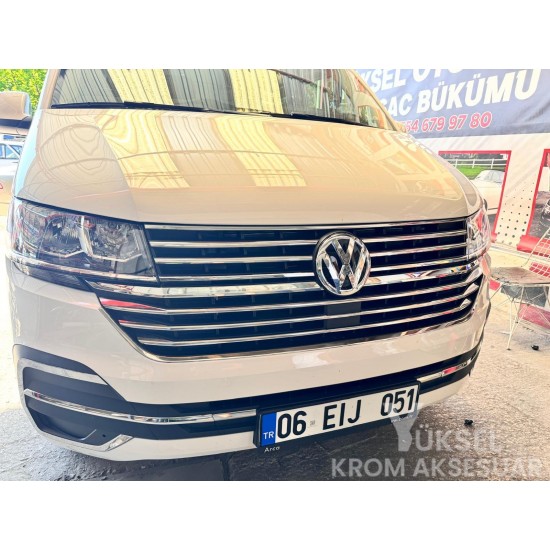 Volkswagen Transporter T6.1 Krom Ön Panjur Seti