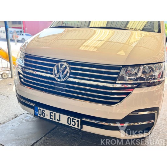 Volkswagen Transporter T6.1 Krom Ön Panjur Seti