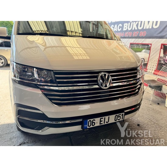 Volkswagen Transporter T6.1 Krom Ön Panjur Seti