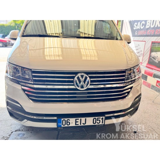 Volkswagen Transporter T6.1 Krom Ön Panjur Seti