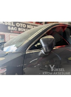 Audi Q2 Krom Cam Çerçeve Nikelajı Tam Tur 