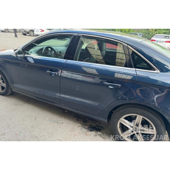 Audi A3 Krom Cam Çerçevesi 2013-2020