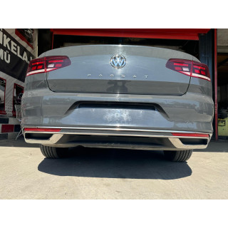Volkswagen Passat B8.5 Krom Difüzör Geniş Tip 2019 Üzeri Volkswagen Passat B8.5 Krom Difüzör Geniş Tip 2019 Üzeri