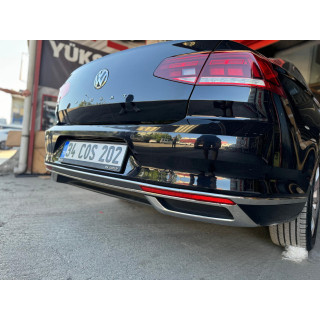 Volkswagen Passat B8.5 Krom Difüzör Geniş Tip 2019 Üzeri Volkswagen Passat B8.5 Krom Difüzör Geniş Tip 2019 Üzeri