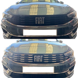 Fiat Egea Krom Ön Panjur 2020 Üzeri Uyumlu Fiat Egea Krom Ön Panjur 2020 Üzeri Uyumlu
