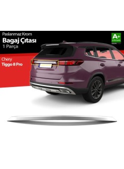 Chery Tiggo 8 Pro Krom Bagaj Çıtası 2022 Üzeri Uyumlu 