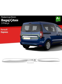  Renault Express Krom Bagaj Çıtası 2021 Üzeri Uyumlu 