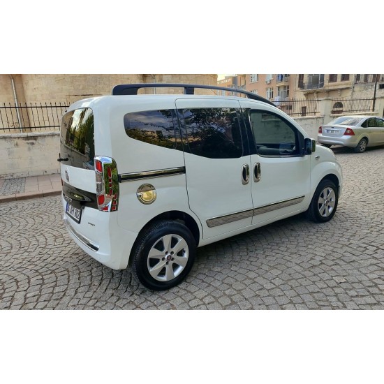 Fiat Fiorino Krom Depo Kapağı 2008-2023 Uyumlu