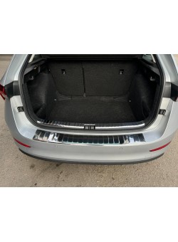 Skoda Scala Krom Arka Tampon Eşiği 2019 Üzeri Uyumlu Paslanmaz Çelik 