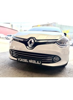 Renault Clio 4 Hb Krom Ön Tampon Çıtası 2013-2016 