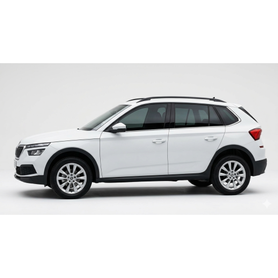 Skoda Kamiq Krom Cam Alt Çıtası 2019 Üzeri Uyumlu 6 Parça