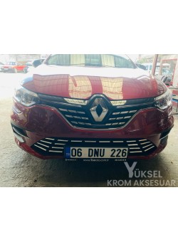 Renault Megane 4 Krom Ön Tampon Çıtası 2020 Üzeri