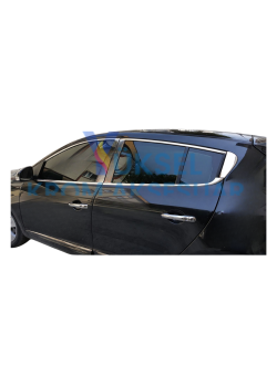 Renault Megane 3 Hb Krom Cam Çerçeve Tam Tur 2008-2016 
