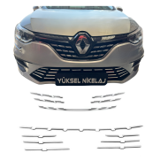 Renault Megane 4 Krom Ön Panjur Seti 2020 Üzeri 