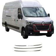 Renault Master Krom Ön Panjur 2019 Üzeri 4 Parça 