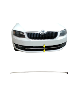 Skoda Octavia A7 Krom Ön Tampon Çıtası 2013-2019 Uyumlu 