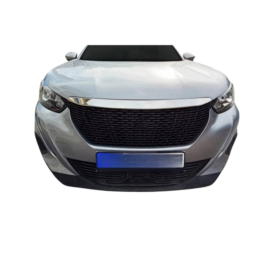 Peugeot 2008 Krom Ön Kaput Çıtası 2020-2024 Uyumlu Peugeot 2008 Krom Ön Kaput Çıtası 2020-2024 Uyumlu