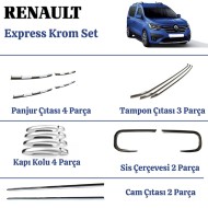 Renault Express Krom Set 2021 Üzeri Uyumlu 