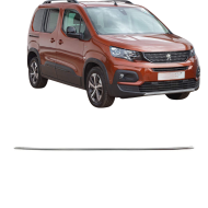 Peugeot Rifter Krom Ön Tampon Çıtası 2019 Üzeri Paslanmaz Çelik 