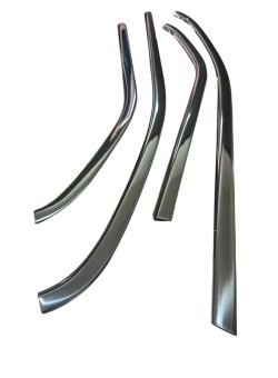 Fiat Doblo Krom Cam Çıtası 2022 Üzeri 4 Parça 