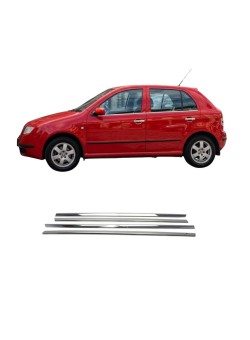 Skoda Fabia Krom Cam Çıtası 2000-2007 Uyumlu 
