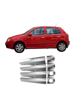 Skoda Fabia Krom Kapı Kolu 2000-2007 Uyumlu 