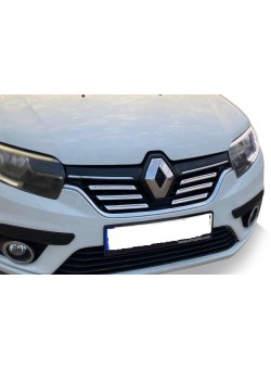 Renault Symbol Krom Ön Panjur 2017 Üzeri Uyumlu 