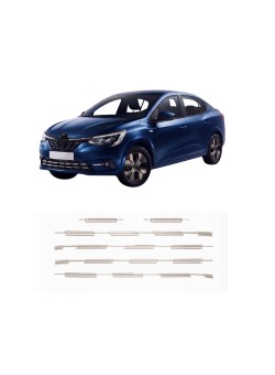 Renault Taliant Krom Ön Tampon Çıtası 2021 Üzeri Uyumlu 