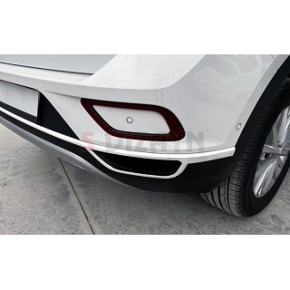 Volkswagen T-roc Krom Egzoz Difüzörü 2021 Üzeri