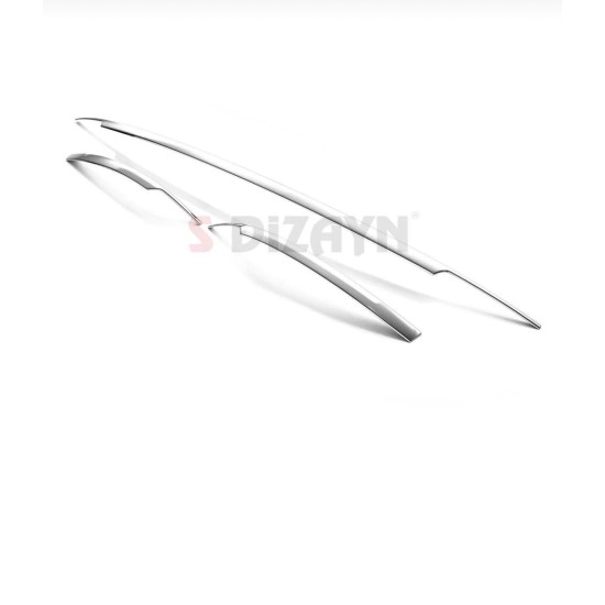 Volkswagen Tiguan Krom Arka Tampon Çıtası 2016-2020 Uyumlu