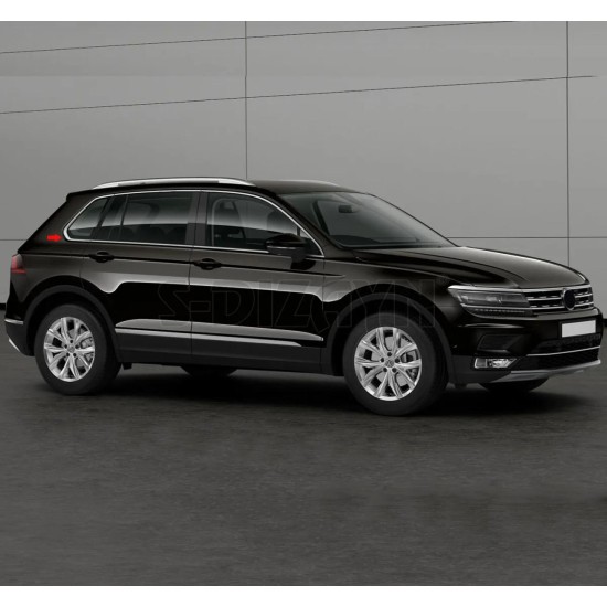 Volkswagen Tiguan Krom Cam Çerçeve 2016-2020 Uyumlu