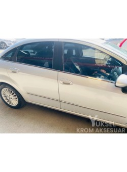 Fiat Linea Krom Yan Kapı Çıtası 2007 Üzeri Paslanmaz Çelik 