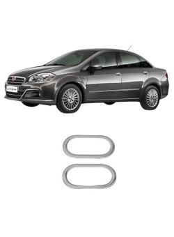 Fiat Linea Krom Sinyal Çerçevesi Paslanmaz Çelik 2007-2018 Uyumlu 