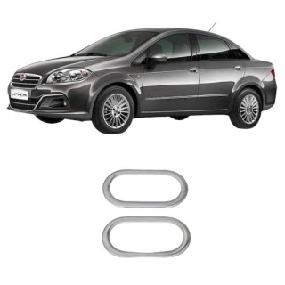 Fiat Linea Krom Sinyal Çerçevesi Paslanmaz Çelik 2007-2018 Uyumlu