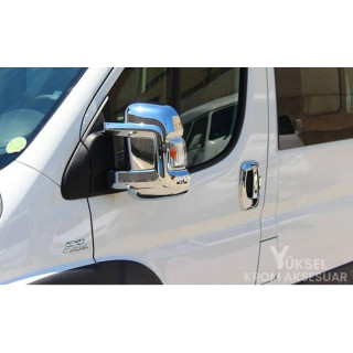 Peugeot Boxer Krom Ayna Kapağı 2006-2023 Uyumlu Peugeot Boxer Krom Ayna Kapağı 2006-2023 Uyumlu