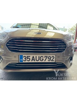 Ford Courier Krom Ön Panjur 7 Parça 2018 Üzeri 