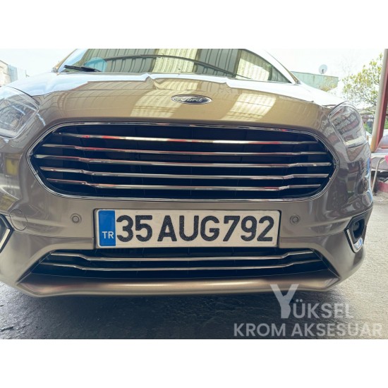 Ford Courier Krom Ön Panjur 7 Parça 2018 Üzeri