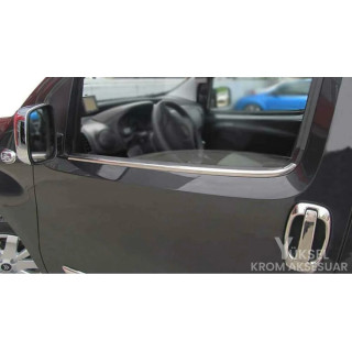 Peugeot Bipper Krom Cam Çıtası 2008-2023 Uyumlu
