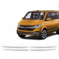 Volkswagen Transporter T6.1 Krom Ön Panjur 4 Prç. 2020 Üzeri