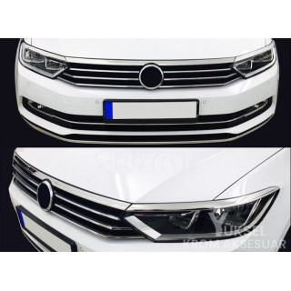 Volkswagen Passat B8 Krom Far Kaşı 2014-2019